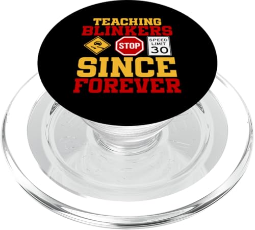 Seit Ewigkeiten Scheuklappen unterrichten PopSockets PopGrip für MagSafe von Funny Driving School Instructor Students Driver