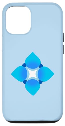 Blumenform mit Punkt im Inneren Kostüm Hülle für iPhone 12/12 Pro von Funny Easy Lazy Last Minute Costumes