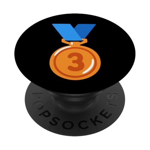 Bronzemedaille für den 3. Platz PopSockets Klebender PopGrip Bronzemedaille für den 3. Platz PopSockets Klebender PopGrip von Funny Easy Lazy Last Minute Costumes