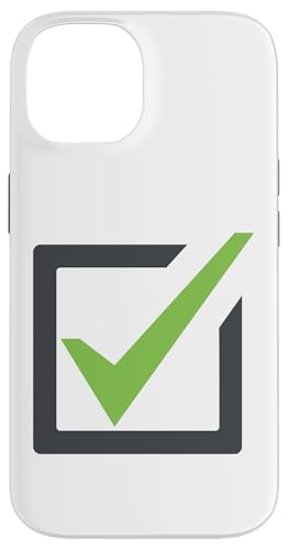 Checkbox Wahlurne mit kariertem Kostüm Hülle für iPhone 14 von Funny Easy Lazy Last Minute Costumes