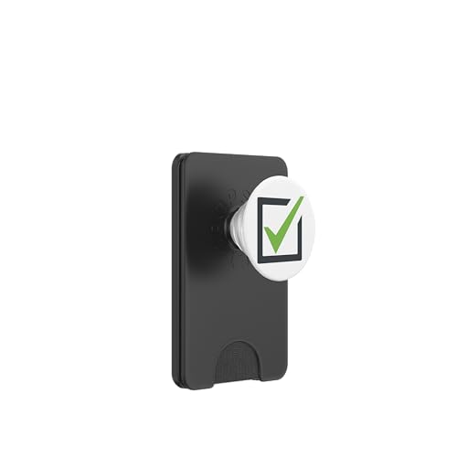 Checkbox Wahlurne mit kariertem Kostüm PopSockets PopWallet für MagSafe Checkbox Wahlurne mit kariertem Kostüm PopSockets PopWallet für MagSafe von Funny Easy Lazy Last Minute Costumes