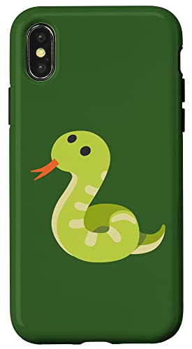 Schlangenschlange Kostüm Hülle für iPhone X/XS von Funny Easy Lazy Last Minute Costumes