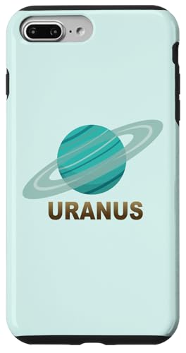 Uranus Planet Astronomie Kostüm Hülle für iPhone 7 Plus/8 Plus von Funny Easy Lazy Last Minute Costumes
