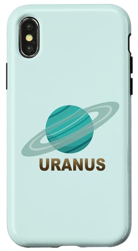 Uranus Planet Astronomie Kostüm Hülle für iPhone X/XS von Funny Easy Lazy Last Minute Costumes