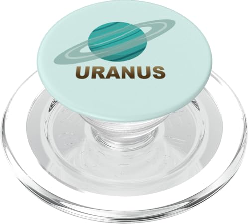 Uranus Planet Astronomie Kostüm PopSockets PopGrip für MagSafe von Funny Easy Lazy Last Minute Costumes