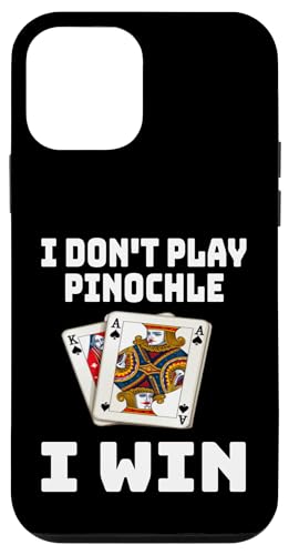 Lustig Ich spiele Pinochle nicht Ich gewinne Kartenspielabend Sarkasmus Hülle für iPhone 12 mini von Funny Euchre Gifts