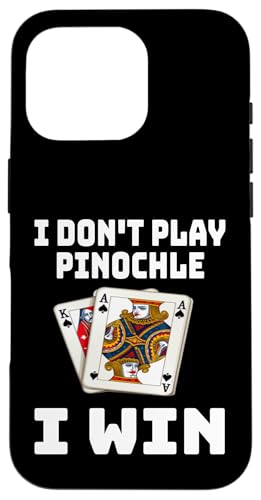 Lustig Ich spiele Pinochle nicht Ich gewinne Kartenspielabend Sarkasmus Hülle für iPhone 16 Pro Lustig Ich spiele Pinochle nicht Ich gewinne Kartenspielabend Sarkasmus Hülle für iPhone 16 Pro von Funny Euchre Gifts