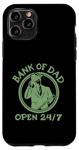 Bank Of Dad, rund um die Uhr geöffnet, Lustiger Vatertag, Papa, Ehemann, Herren Hülle für iPhone 11 Pro Bank Of Dad, rund um die Uhr geöffnet, Lustiger Vatertag, Papa, Ehemann, Herren Hülle für iPhone 11 Pro von Funny Father's Day Gear