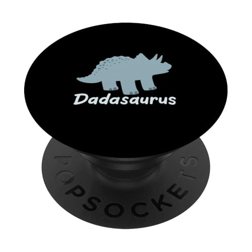 Dadasaurus Triceratops Dinosaurier Daddysaurus Vatertag Männer PopSockets Klebender PopGrip Dadasaurus Triceratops Dinosaurier Daddysaurus Vatertag Männer PopSockets Klebender PopGrip von Funny Father's Day Gear