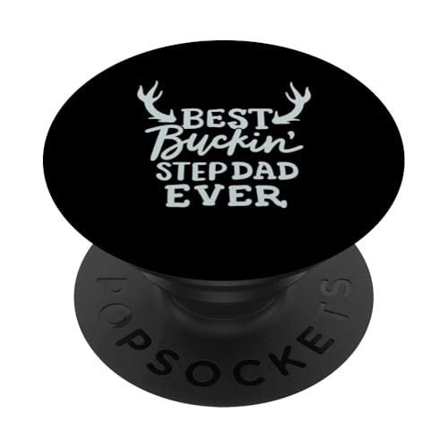 Der beste Buckin' Step Dad aller Zeiten, lustiger Vatertags-Daddy-Witz für Männer PopSockets Klebender PopGrip Der beste Buckin' Step Dad aller Zeiten, lustiger Vatertags-Daddy-Witz für Männer PopSockets Klebender PopGrip von Funny Father's Day Gear