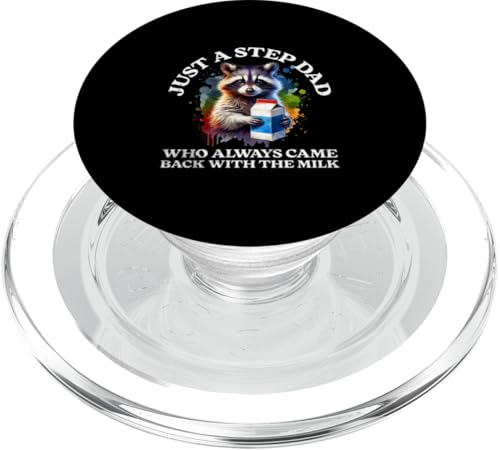 Ein Stiefvater, der immer mit der Milch zurückkam Lustiger Vater PopSockets PopGrip für MagSafe von Funny Father's Day Gear