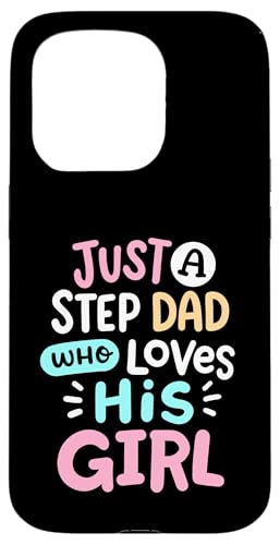 Ein Stiefvater, der sein Mädchen liebt, süßer Vater, Tochter, Matching Hülle für iPhone 15 Pro Ein Stiefvater, der sein Mädchen liebt, süßer Vater, Tochter, Matching Hülle für iPhone 15 Pro von Funny Father's Day Gear