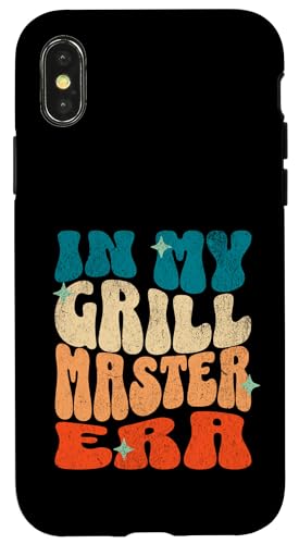 In My Grill Master Era Vatertag Retro Papa Opa Hülle für iPhone X/XS In My Grill Master Era Vatertag Retro Papa Opa Hülle für iPhone X/XS von Funny Father's Day Gear