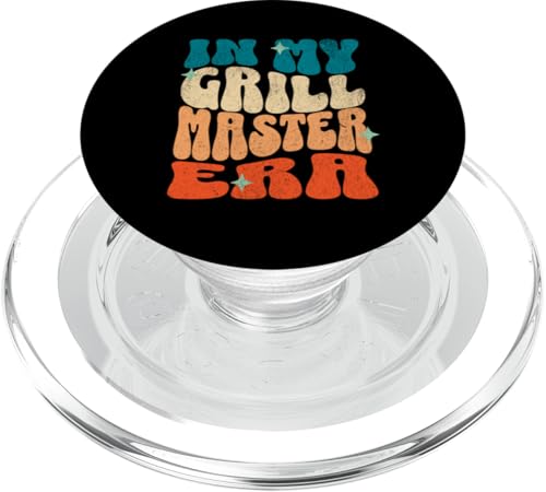 In My Grill Master Era Vatertag Retro Papa Opa PopSockets PopGrip für MagSafe In My Grill Master Era Vatertag Retro Papa Opa PopSockets PopGrip für MagSafe von Funny Father's Day Gear