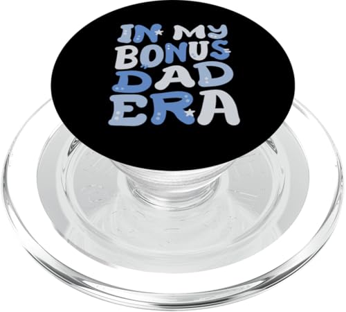 In My Step Bonus Era Retro Groovy Fun Happy Vatertag Herren PopSockets PopGrip für MagSafe von Funny Father's Day Gear