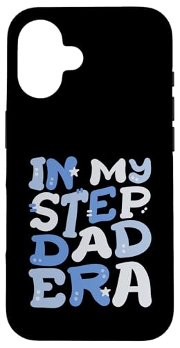 In My Step Dad Era Retro Groovy Fun Happy Vatertag Herren Hülle für iPhone 16 von Funny Father's Day Gear