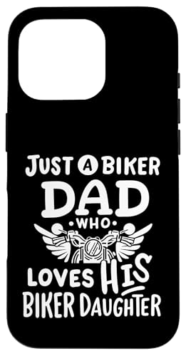 Nur ein Biker-Vater, der den Vatertag seiner Biker-Tochter liebt Hülle für iPhone 16 Pro Nur ein Biker-Vater, der den Vatertag seiner Biker-Tochter liebt Hülle für iPhone 16 Pro von Funny Father's Day Gear
