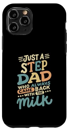 Nur ein Stiefvater, der immer mit der Milch zurückkam Lustige Männer Hülle für iPhone 11 Pro Nur ein Stiefvater, der immer mit der Milch zurückkam Lustige Männer Hülle für iPhone 11 Pro von Funny Father's Day Gear