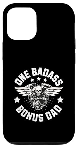 One Badass Bonus Dad Cool Vintage Lustiger Stiefvater für Herren Hülle für iPhone 12/12 Pro One Badass Bonus Dad Cool Vintage Lustiger Stiefvater für Herren Hülle für iPhone 12/12 Pro von Funny Father's Day Gear