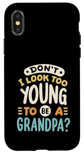 Sehe ich nicht zu jung aus, um ein Opa zu sein? Groovy Vatertag Hülle für iPhone X/XS Sehe ich nicht zu jung aus, um ein Opa zu sein? Groovy Vatertag Hülle für iPhone X/XS von Funny Father's Day Gear