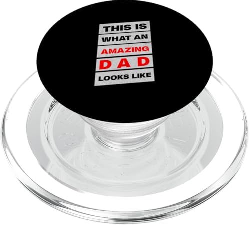 So sieht ein toller Vater aus Coole Vatertagsmänner PopSockets PopGrip für MagSafe von Funny Father's Day Gear
