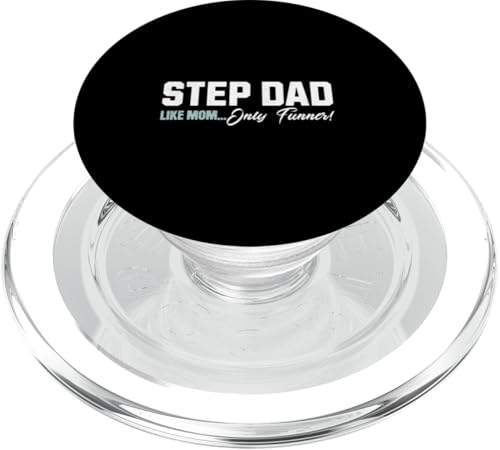 Stiefvater wie Mama Nur Lustiger Vatertags-Stiefvater für Männer PopSockets PopGrip für MagSafe von Funny Father's Day Gear