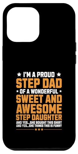 Stolzer Stiefvater einer wunderbaren Stieftochter Vatertag Männer Hülle für iPhone 12 Pro Max Stolzer Stiefvater einer wunderbaren Stieftochter Vatertag Männer Hülle für iPhone 12 Pro Max von Funny Father's Day Gear