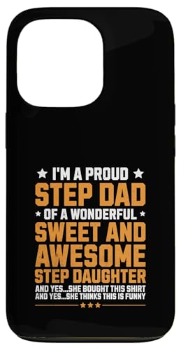 Stolzer Stiefvater einer wunderbaren Stieftochter Vatertag Männer Hülle für iPhone 13 Pro Stolzer Stiefvater einer wunderbaren Stieftochter Vatertag Männer Hülle für iPhone 13 Pro von Funny Father's Day Gear