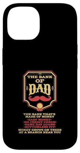 The Bank of Dad Easy Money ohne Kredit Lustiger Vatertags-Witz Hülle für iPhone 14 The Bank of Dad Easy Money ohne Kredit Lustiger Vatertags-Witz Hülle für iPhone 14 von Funny Father's Day Gear