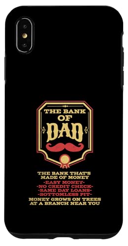The Bank of Dad Easy Money ohne Kredit Lustiger Vatertags-Witz Hülle für iPhone XS Max The Bank of Dad Easy Money ohne Kredit Lustiger Vatertags-Witz Hülle für iPhone XS Max von Funny Father's Day Gear