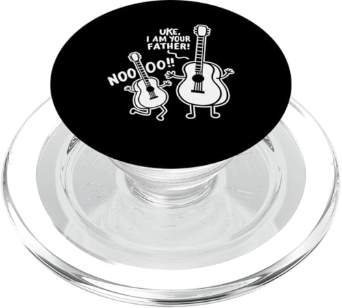 Uke I Am Your Father Lustiger Vatertag Gitarrist Dad Herren PopSockets PopGrip für MagSafe von Funny Father's Day Gear