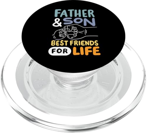 Vater und Tochter Best Friends For Life Girl Dad Matching PopSockets PopGrip für MagSafe von Funny Father's Day Gear