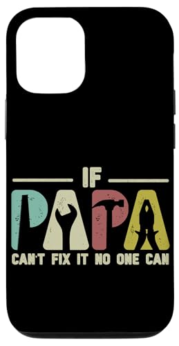 Papa, wenn er es nicht reparieren kann, Retro-Vater, Vater, Eltern, Vatertag Hülle für iPhone 12/12 Pro Papa, wenn er es nicht reparieren kann, Retro-Vater, Vater, Eltern, Vatertag Hülle für iPhone 12/12 Pro von Funny Father's Day Gifts For Grandpa Dad Daddy Tee