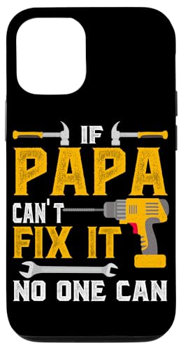 Papa, wenn er es nicht reparieren kann, Retro-Vater, Vater, Eltern, Vatertag Hülle für iPhone 12/12 Pro Papa, wenn er es nicht reparieren kann, Retro-Vater, Vater, Eltern, Vatertag Hülle für iPhone 12/12 Pro von Funny Father's Day Gifts For Grandpa Dad Daddy Tee