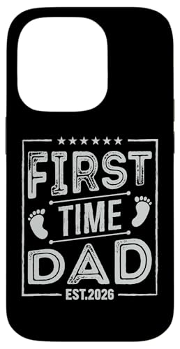 First Time Dad Est 2026 New Dad Funny Pregnancy Ankündigung Hülle für iPhone 14 Pro First Time Dad Est 2026 New Dad Funny Pregnancy Ankündigung Hülle für iPhone 14 Pro von Funny Fathers Day Designs