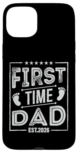 First Time Dad Est 2026 New Dad Funny Pregnancy Ankündigung Hülle für iPhone 15 Plus First Time Dad Est 2026 New Dad Funny Pregnancy Ankündigung Hülle für iPhone 15 Plus von Funny Fathers Day Designs