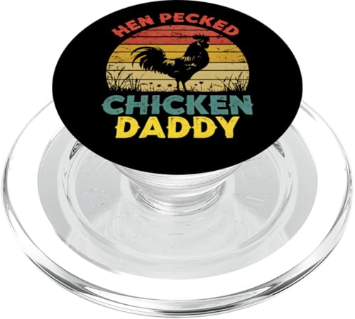 Lustige Hühner, Hähne, Hühner, Geflügel, Huhn, Papa, Vater PopSockets PopGrip für MagSafe Lustige Hühner, Hähne, Hühner, Geflügel, Huhn, Papa, Vater PopSockets PopGrip für MagSafe von Funny Fathers Day Designs