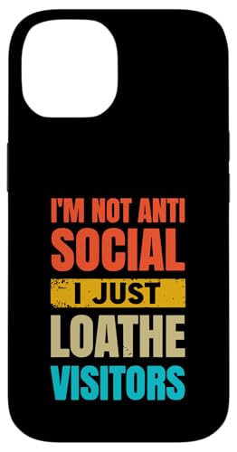Lustiger Antisozialvater Vatertag Witz Hülle für iPhone 14 Lustiger Antisozialvater Vatertag Witz Hülle für iPhone 14 von Funny Fathers Day Designs