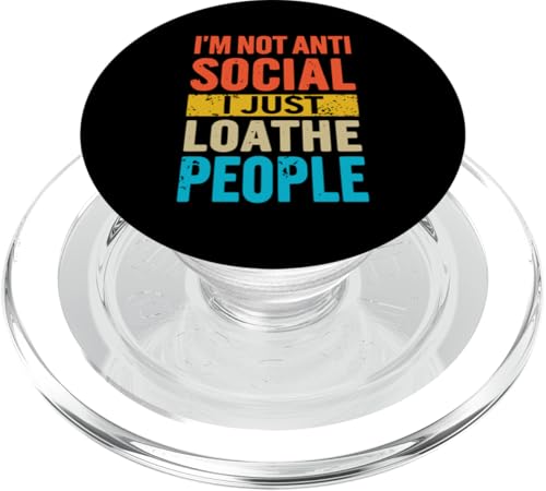 Lustiger Antisozialvater Vatertag Witz PopSockets PopGrip für MagSafe Lustiger Antisozialvater Vatertag Witz PopSockets PopGrip für MagSafe von Funny Fathers Day Designs