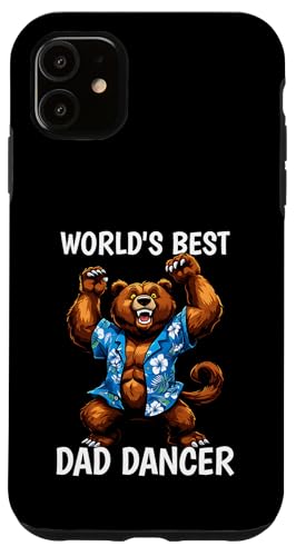 Lustiger Vatertag Papa Geburtstag Bär Tanzen Urlaub Hülle für iPhone 11 Lustiger Vatertag Papa Geburtstag Bär Tanzen Urlaub Hülle für iPhone 11 von Funny Fathers Day Designs