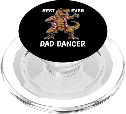 Lustiger Vatertag Papa Geburtstag Tanzender Dinosaurier Urlaub PopSockets PopGrip für MagSafe Lustiger Vatertag Papa Geburtstag Tanzender Dinosaurier Urlaub PopSockets PopGrip für MagSafe von Funny Fathers Day Designs