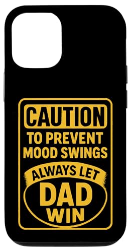 Lustiger Vatertags-Witz Let Dad Win Family Games Night Hülle für iPhone 12/12 Pro von Funny Fathers Day Designs