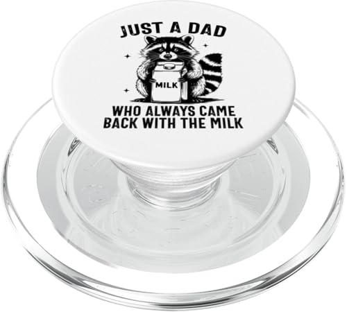 Nur ein Vater, der immer mit der Milch zurückkam Lustig PopSockets PopGrip für MagSafe Nur ein Vater, der immer mit der Milch zurückkam Lustig PopSockets PopGrip für MagSafe von Funny Fathers Day Designs