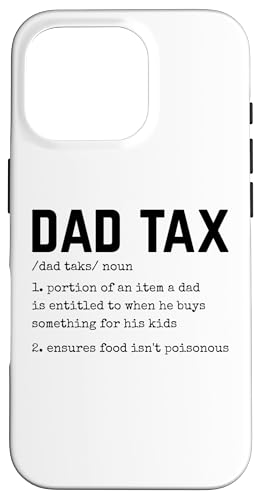 Papa Tax Lustige Steuerdefinition für Papa zum Vatertag für Männer Hülle für iPhone 16 Pro Papa Tax Lustige Steuerdefinition für Papa zum Vatertag für Männer Hülle für iPhone 16 Pro von Funny Fathers Day Designs