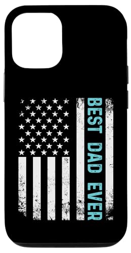 Vintage Best Dad Ever US-amerikanische Flagge Vatertag Hülle für iPhone 12/12 Pro Vintage Best Dad Ever US-amerikanische Flagge Vatertag Hülle für iPhone 12/12 Pro von Funny Fathers Day Designs