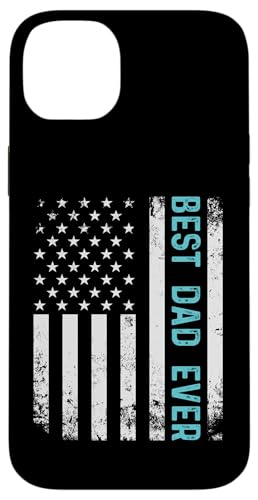 Vintage Best Dad Ever US-amerikanische Flagge Vatertag Hülle für iPhone 14 Plus Vintage Best Dad Ever US-amerikanische Flagge Vatertag Hülle für iPhone 14 Plus von Funny Fathers Day Designs