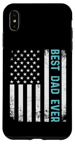 Vintage Best Dad Ever US-amerikanische Flagge Vatertag Hülle für iPhone XS Max Vintage Best Dad Ever US-amerikanische Flagge Vatertag Hülle für iPhone XS Max von Funny Fathers Day Designs