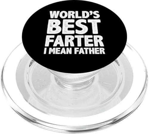 Vintage's World's Best Farter Ich meine Vater Lustiger Vatertag PopSockets PopGrip für MagSafe Vintage's World's Best Farter Ich meine Vater Lustiger Vatertag PopSockets PopGrip für MagSafe von Funny Fathers Day Designs