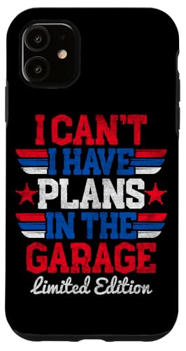 Ich kann nicht, ich habe Pläne in der Garage, Automechaniker zum Vatertag Hülle für iPhone 11 Ich kann nicht, ich habe Pläne in der Garage, Automechaniker zum Vatertag Hülle für iPhone 11 von Funny Fathers Day Garage Car Mechanics Husband Co.