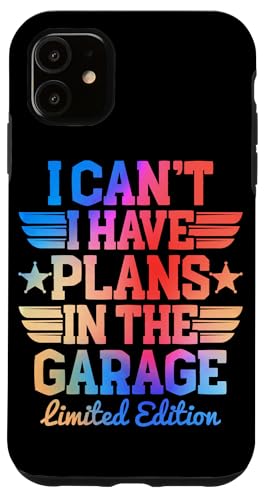 Ich kann nicht, ich habe Pläne in der Garage, Automechaniker zum Vatertag Hülle für iPhone 11 Ich kann nicht, ich habe Pläne in der Garage, Automechaniker zum Vatertag Hülle für iPhone 11 von Funny Fathers Day Garage Car Mechanics Husband Co.